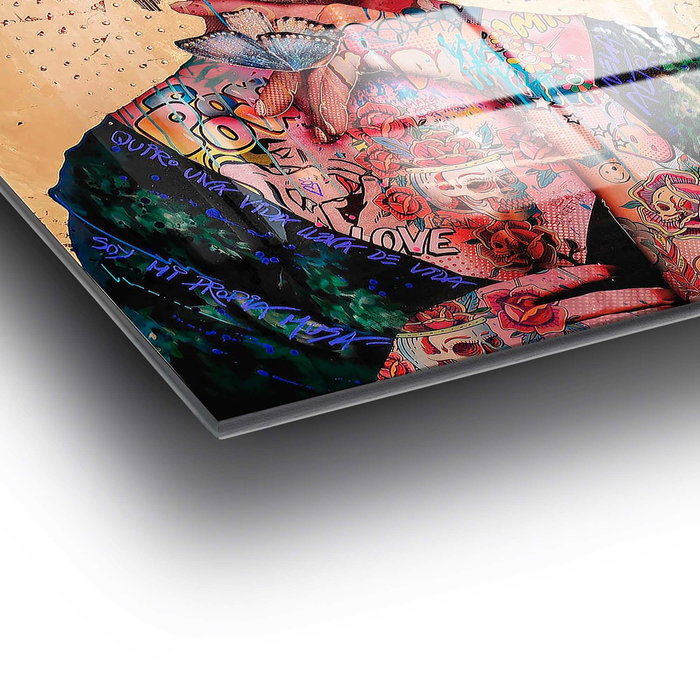 Wallity UV-722 Cuadro Decorativo Multicolor en Vidrio Templado 70 x 100 cm Wallity UV-722 Cuadro Decorativo Multicolor en Vidrio Templado 70 x 100 cm